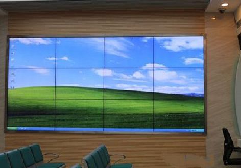 江永液晶拼接屏的另类用法。